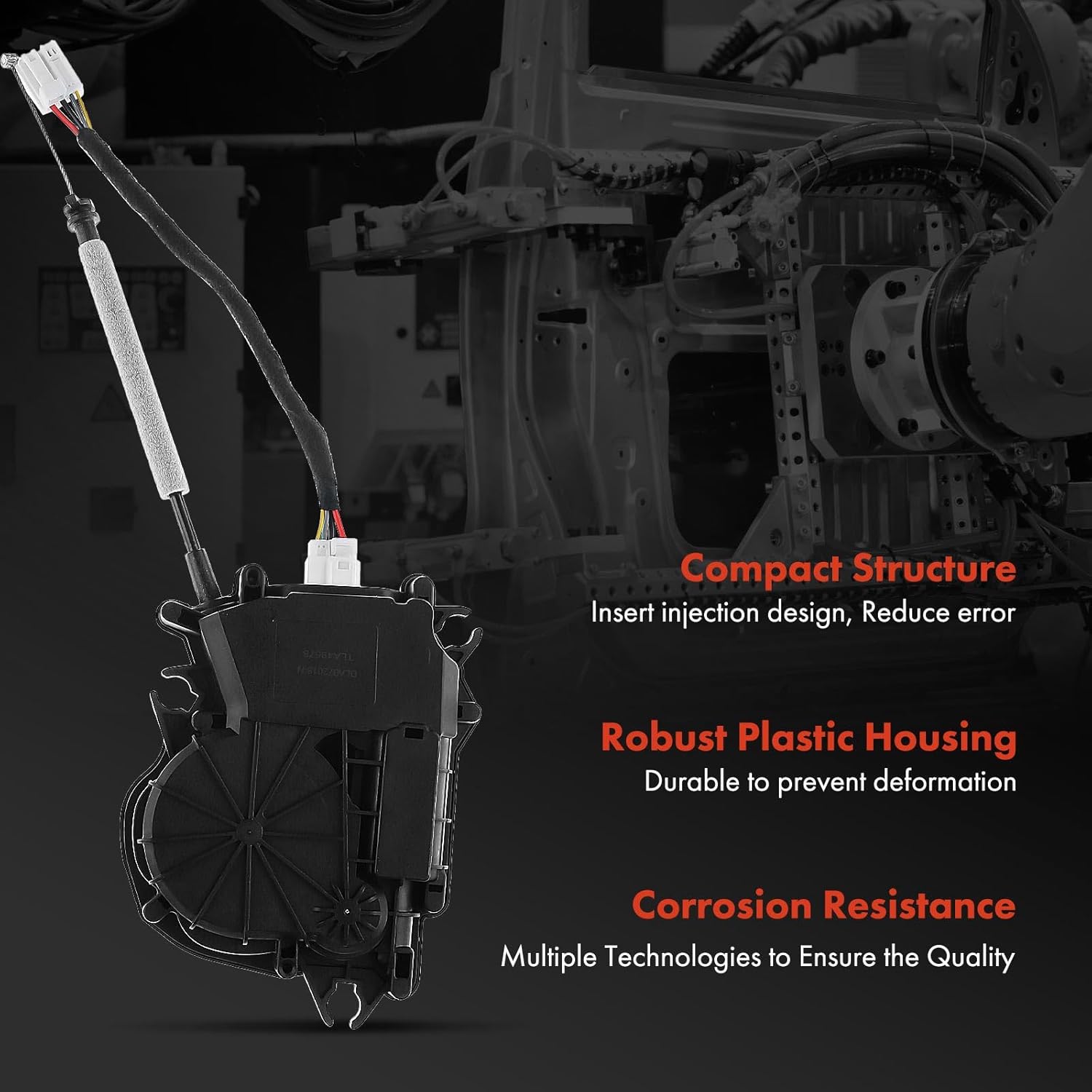 A-Premium Trunk Lock Actuator Compatible with BMW F25 Series X3 28i/35i 2011-2017, Sport Utility, Rear Tailgate, Replace# 51247249578, V20850128, Actuator Only