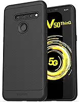 Capa Encased LG V50 ThinQ (Thin Armor) Slim Fit Flexible Grip Phone Cover - Preto