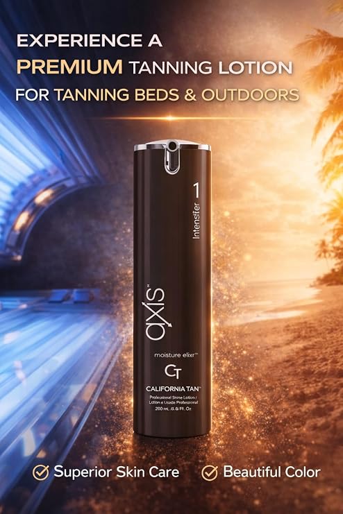 California Tan CT Axis Step 1 Intensifier Tanning Bed Lotion 6.8 ounces