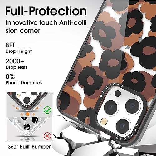 Miniatura 3 de Mootobo Funda 4 en 1 para iPhone 13 Pro Max con protector de pantalla  protector de lente TPU transparente borde de parachoques delgado a la moda a