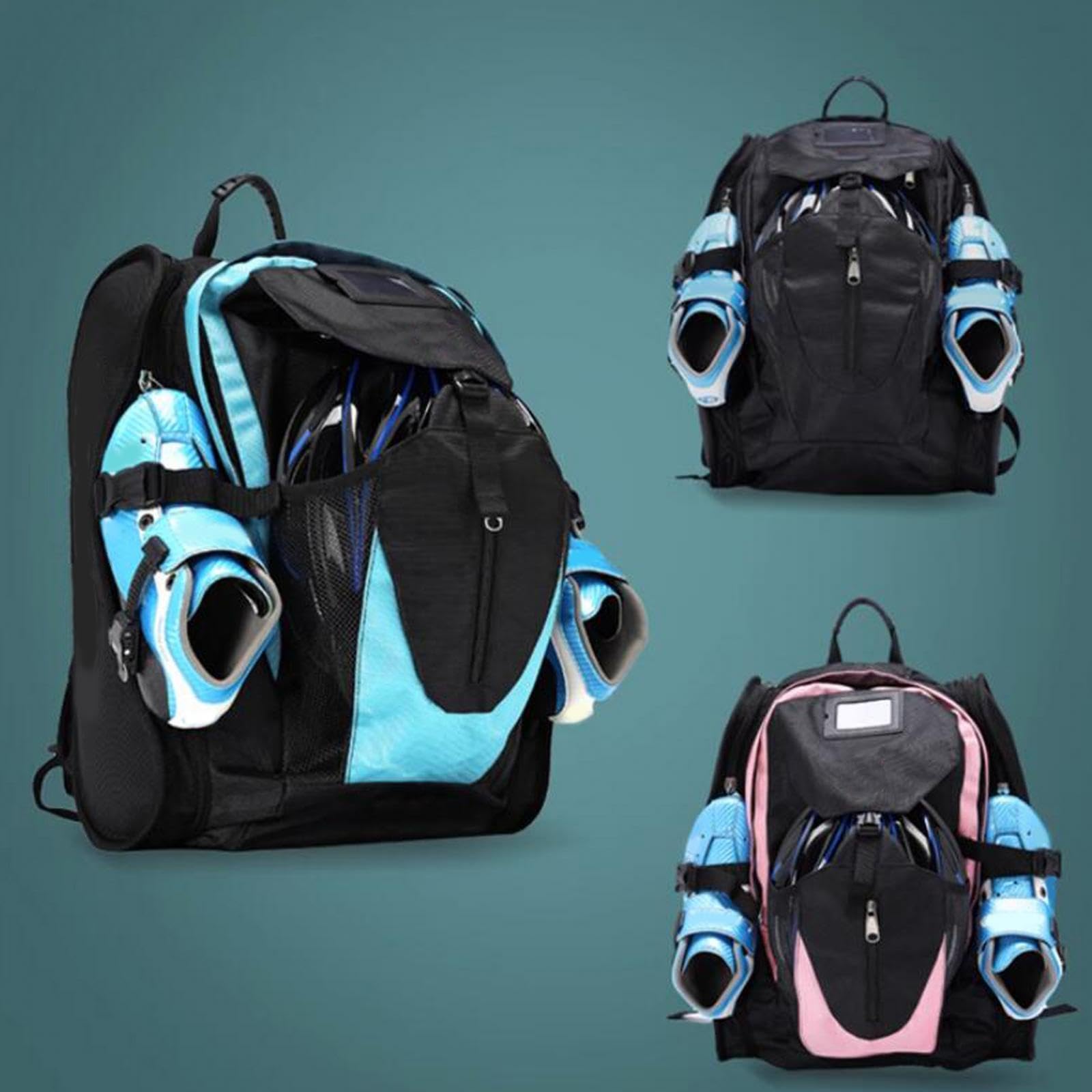 Pattini a rotelle Quad Pattini in Linea Borsa per Il Trasporto a rotelle Sportivi multifunzionali Opzioni di stoccaggio per Scarpe da Skate Disponibili Borsa per Pattinaggio di