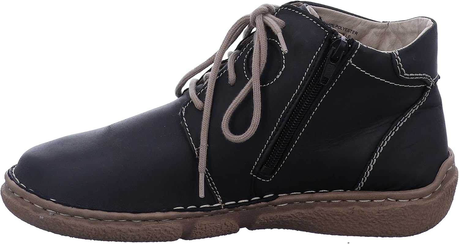 Stivaletti Donna Josef Seibel Neele 46 In Pelle – Suola In TR/kork, Fodera Interna In Pelle Estraibile, Con Zip - 3