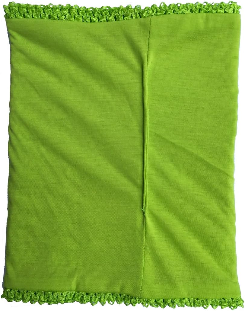 Kelly Green Crochet Tutu Top Lined 12 Inches X 10 Inches Elastic Crochet Tube Top image 2