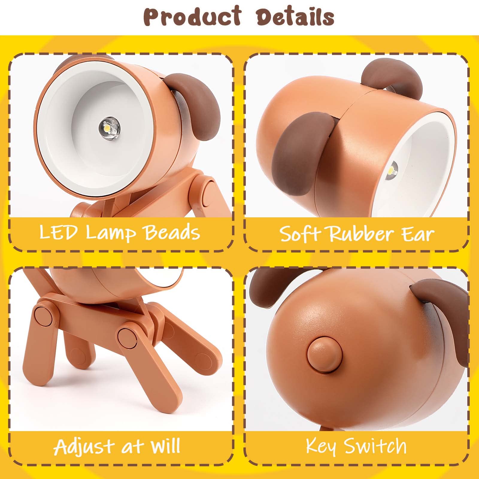 6 Pièces Veilleuse Bébé, Mini Veilleuse Enfant En Forme De