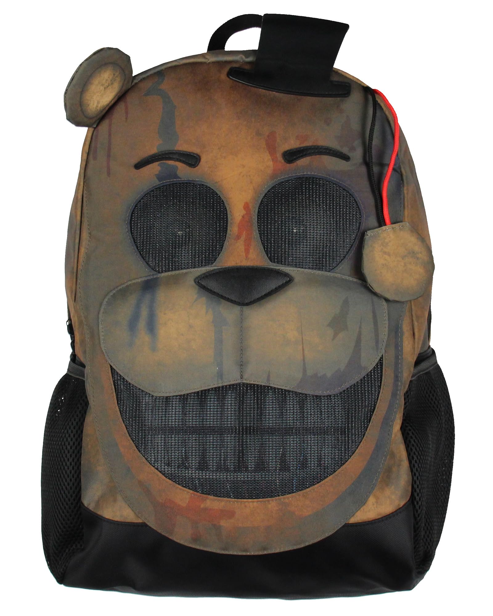 Photo 1 of Five Nights at Freddy's Freddy Fazbear Character Design 18" Backpack Laptop Travel Bag