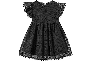 Niyage Black Dress for Baby Girl