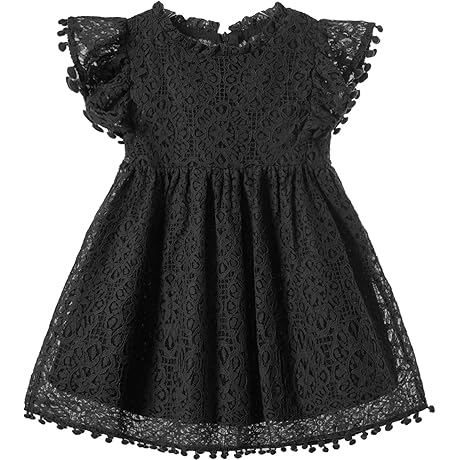 Niyage Black Dress for Baby Girl