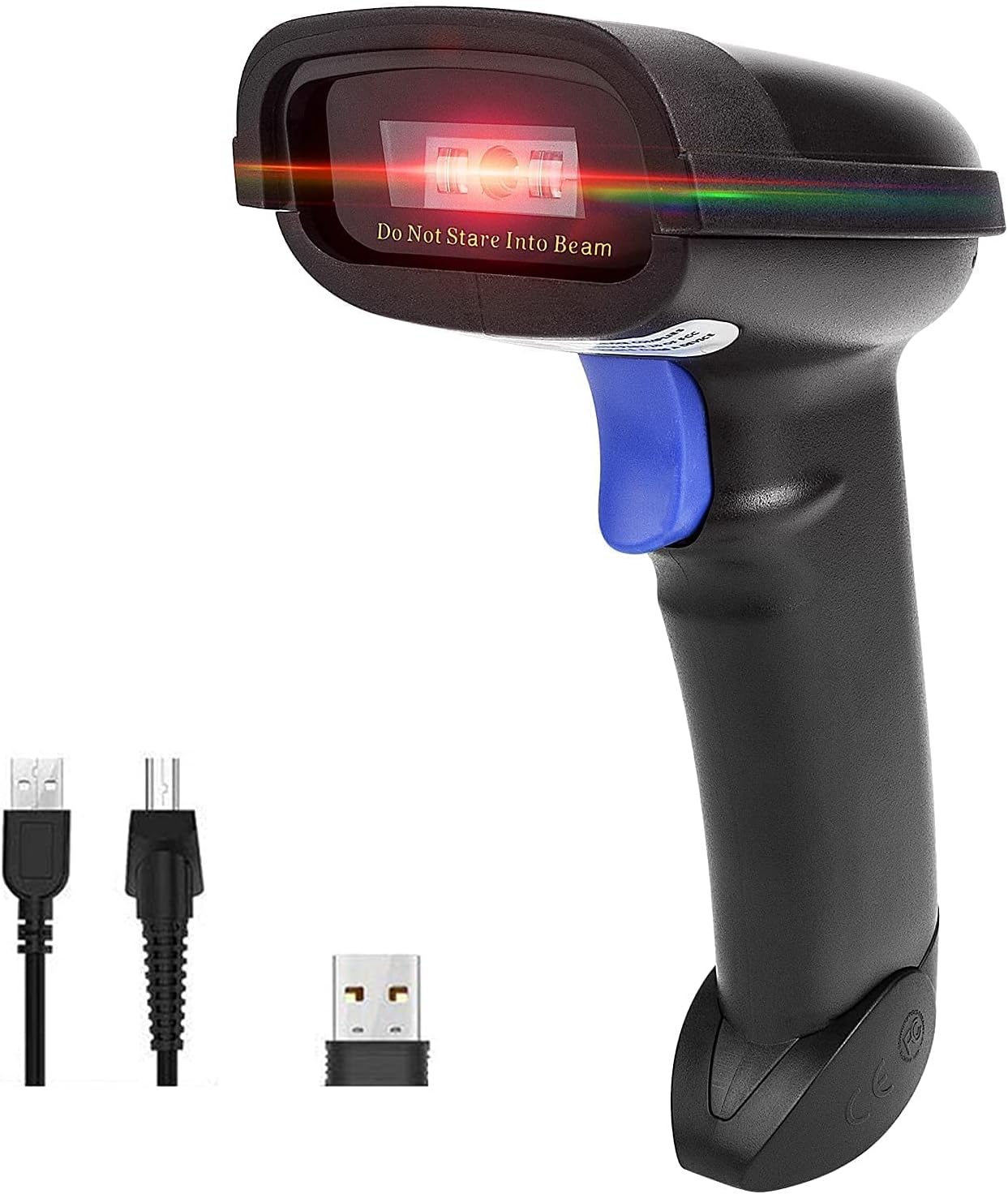 NETUM Bluetooth CCD Barcode Scanner, Compatible with 2.4G Wireless & Bluetooth Function & Wired Connection, Connect Smart Phone, Tablet, PC, CCD Bar Code Reader Work with Windows, Mac,Android, iOS