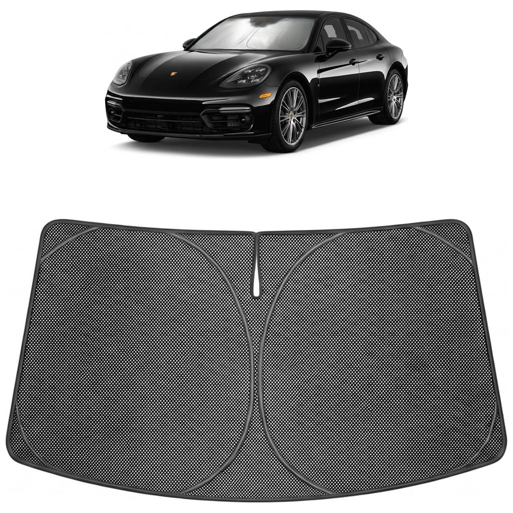 Proadsy Custom Fit Car Windshield Sun Shade for 2017-2026 Porsche Panamera