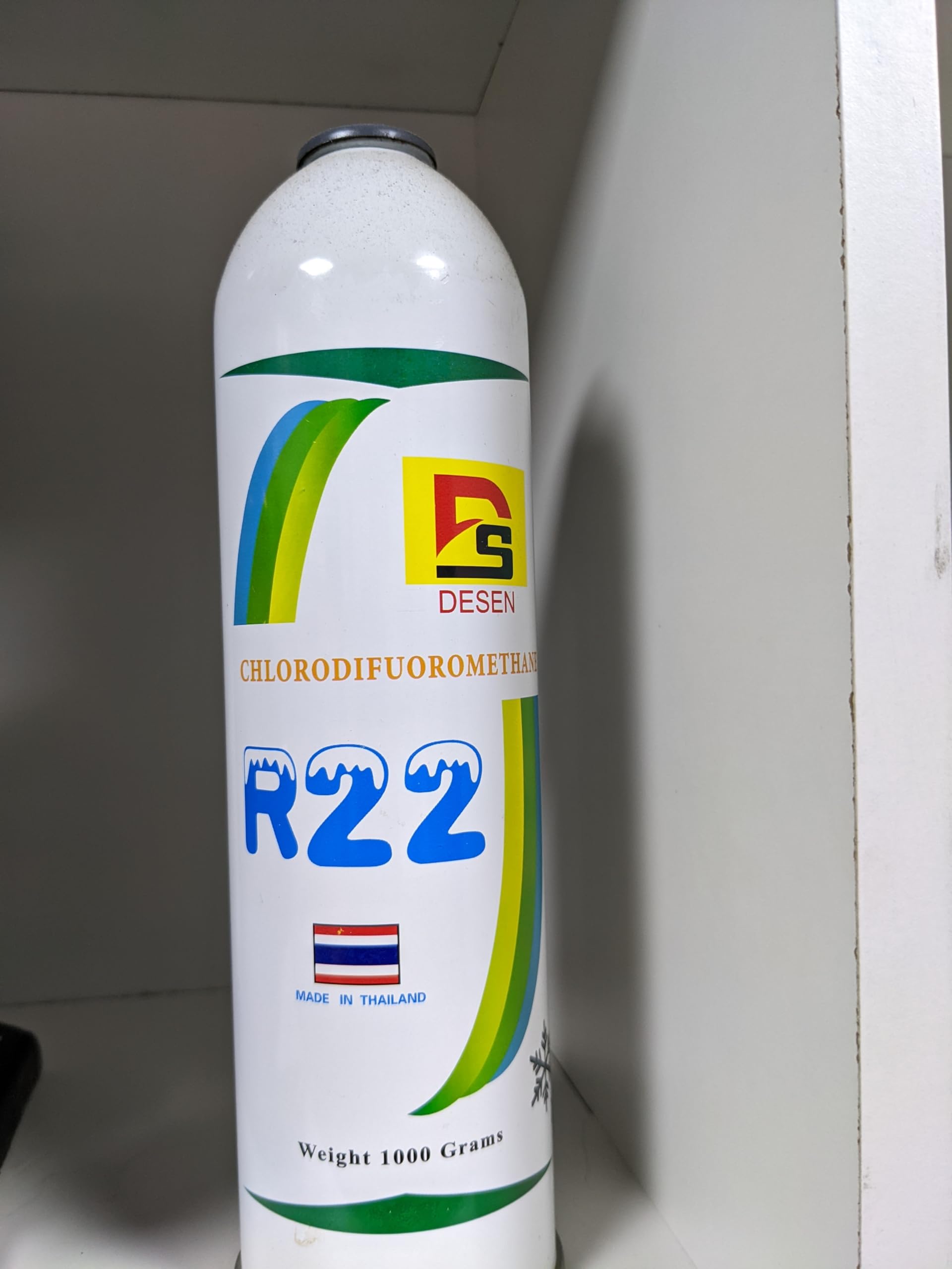 Refrigerant Gas Can, 1000g, R22,