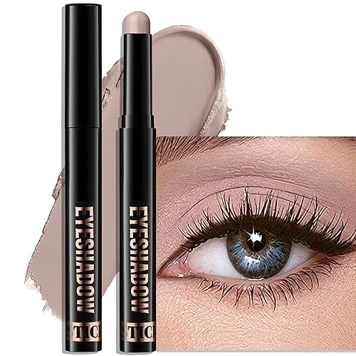 Eyeshadow Stick Light Taupe, Matte Cream Eye Shadow Stick Waterproof
