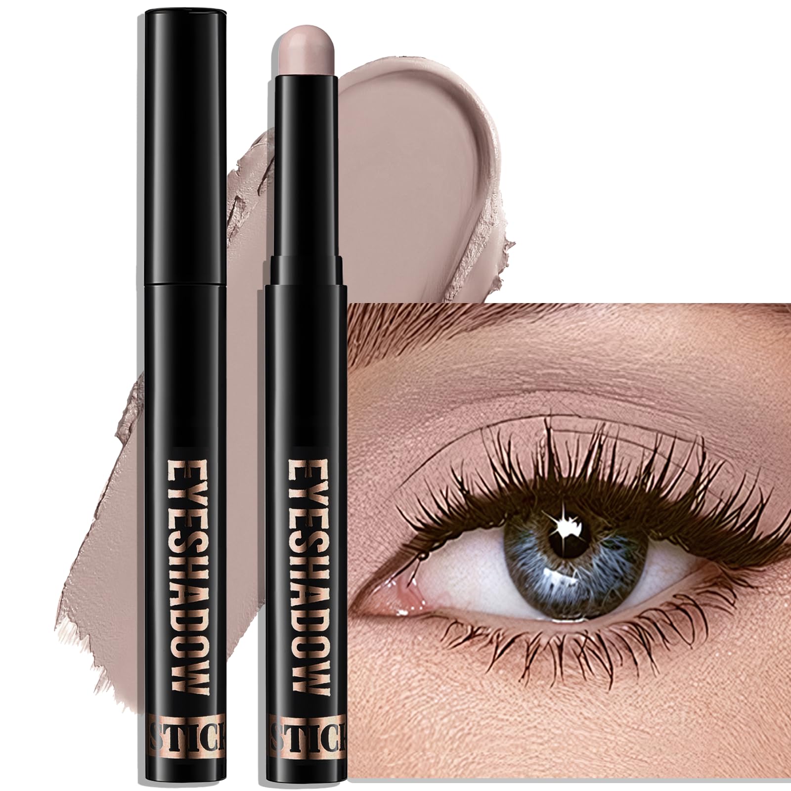 Photo 1 of Wugbc Matte Cream Eyeshadow Stick - Light Taupe