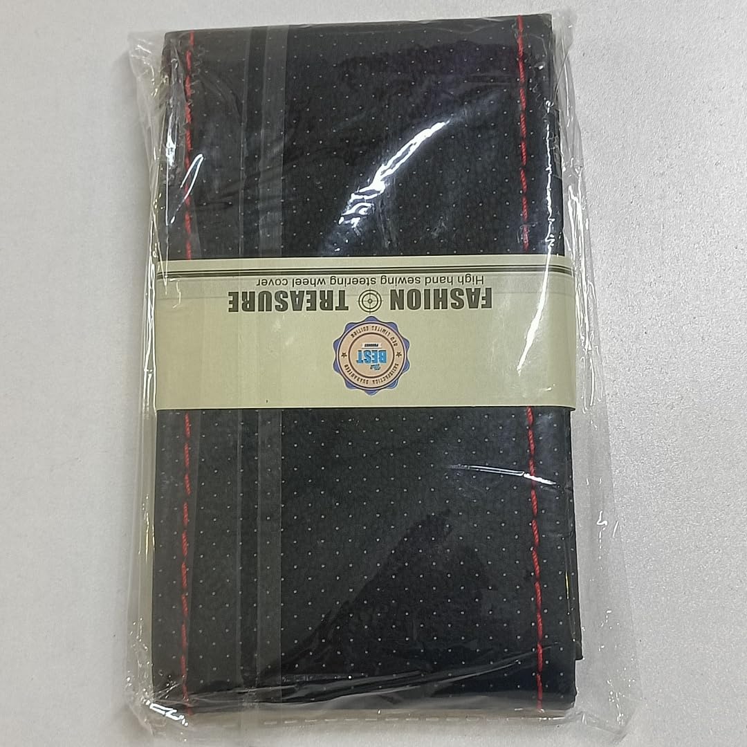 Housse De Volant Cuir Microfibre Pour Mitsubishi Fuso - Antidérapante, Respirante, Diamètre 37-38 Cm