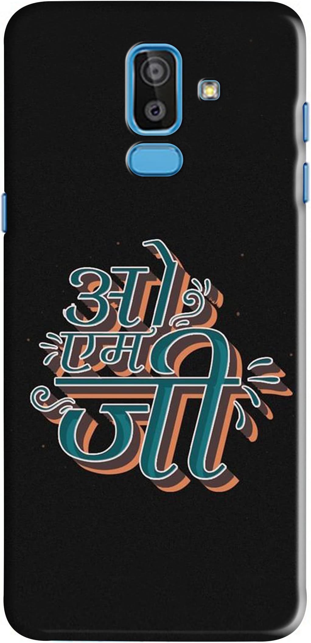 Dugvio Printed Hard Back Case Cover & Compatible for Samsung Galaxy J8 / Samsung Galaxy A6 Plus | OMG Funny Quotes (Multicolor) - D105