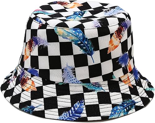 Sombrero de pescador de doble cara, sombrero de viaje, senderismo, verano, estampado, sombreros de pescador, gorra de pescador para mujeres y