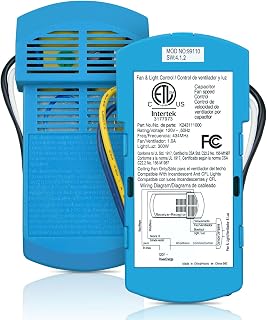 New Replacement for Hunter Ceiling Fan Remote Blue Receiver K243111000 99106 99732 1.9 Receiver