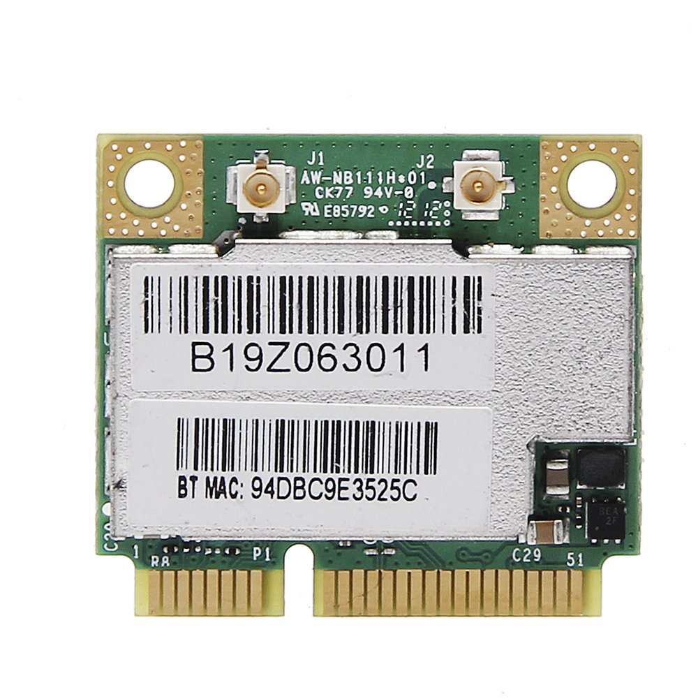 Broadcom BCM943228HMB/BCM43228 Carte Wi-Fi sans fil 802.11A/B/G/N et Bluetooth 4.0 Half Mini PCI-E WiFi