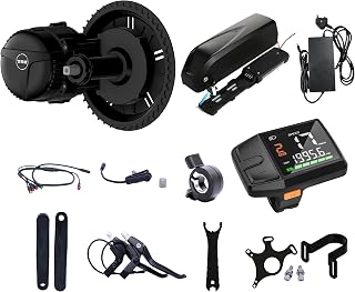 TAV E-Bike conversion kit 250W | 36V for all types of bicycles | High Torque Mid Drive Motor with Digital LCD Display with... Price In India