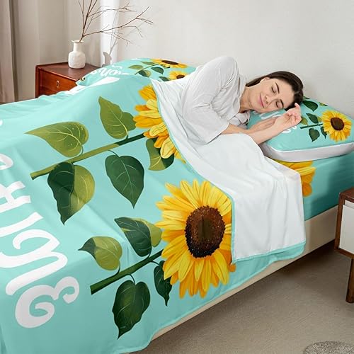 Miniatura 8 de Erosebridal Kawaii - Sábana bajera ajustable colorida de estilo japonés de dibujos animados, para niños, niñas, adolescentes, dormitorio, con 2