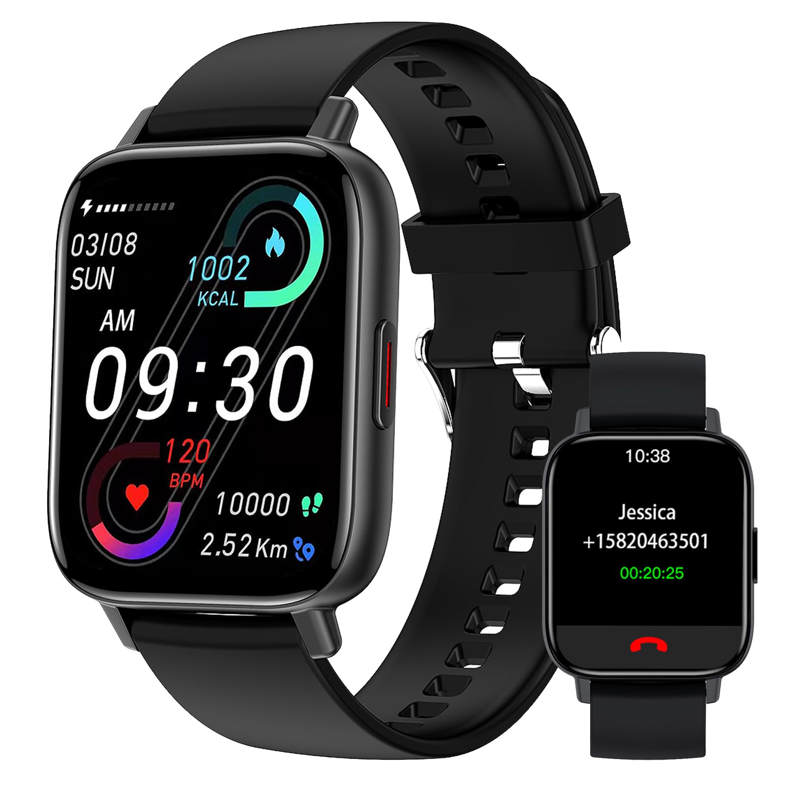 Smart Watches for Men Women Answer Make Calls 1 69 Smart Watch IP67 Waterproof Activity Tracker Fitness Watch
