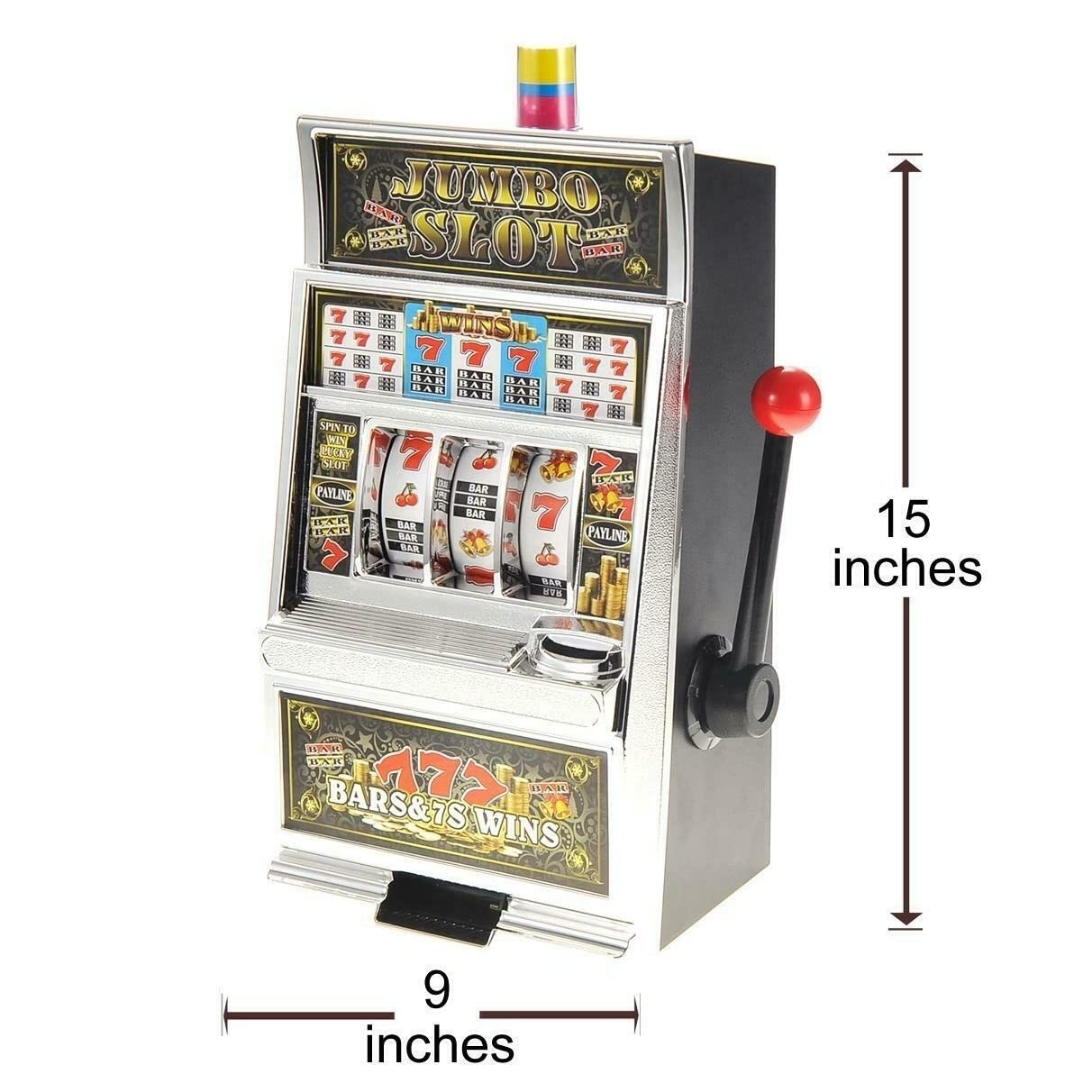 Amazon.com : AZ Trading Lucky Sevens Jumbo Slot Machine Bank