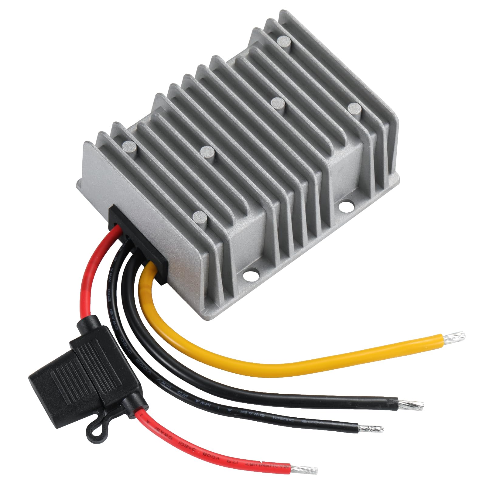 DC 40A 480W 24V to 12V Step Down Converter 12v Buck Converter DC Transformer with Fuse Reducer Power Supply for Vehicle etc