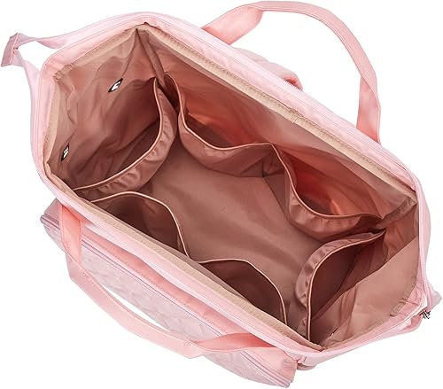 Miniatura 3 de HOMEST Organizador de bolsas de ganchillo, almacenamiento de hilo, bolsa de tejer para llevar proyectos, ganchos de ganchillo, agujas y accesorios,