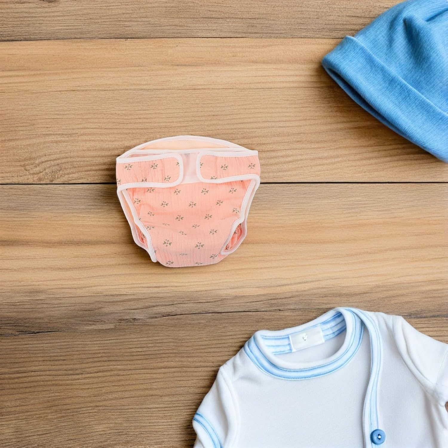 Reusable Cotton Cloth Diapers for Babies, Toddler Training Pants