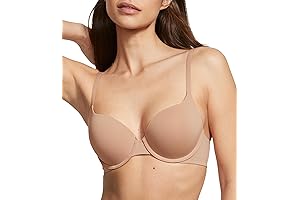 Comfortable and supportive full coverage push up bra