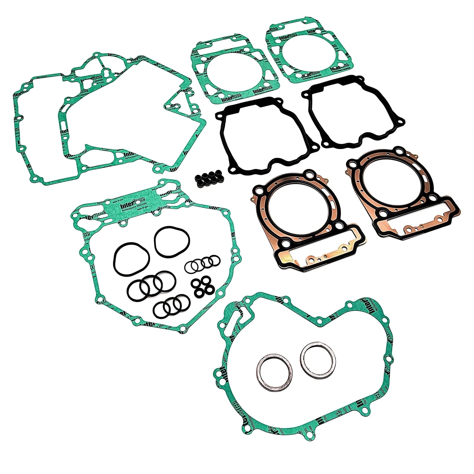 1 zestaw uszczelek pasuje do 2-cylindrowego modelu części BRP 800 ATV/outlander 800/BRP 800 ATV QUAD Wymiana części