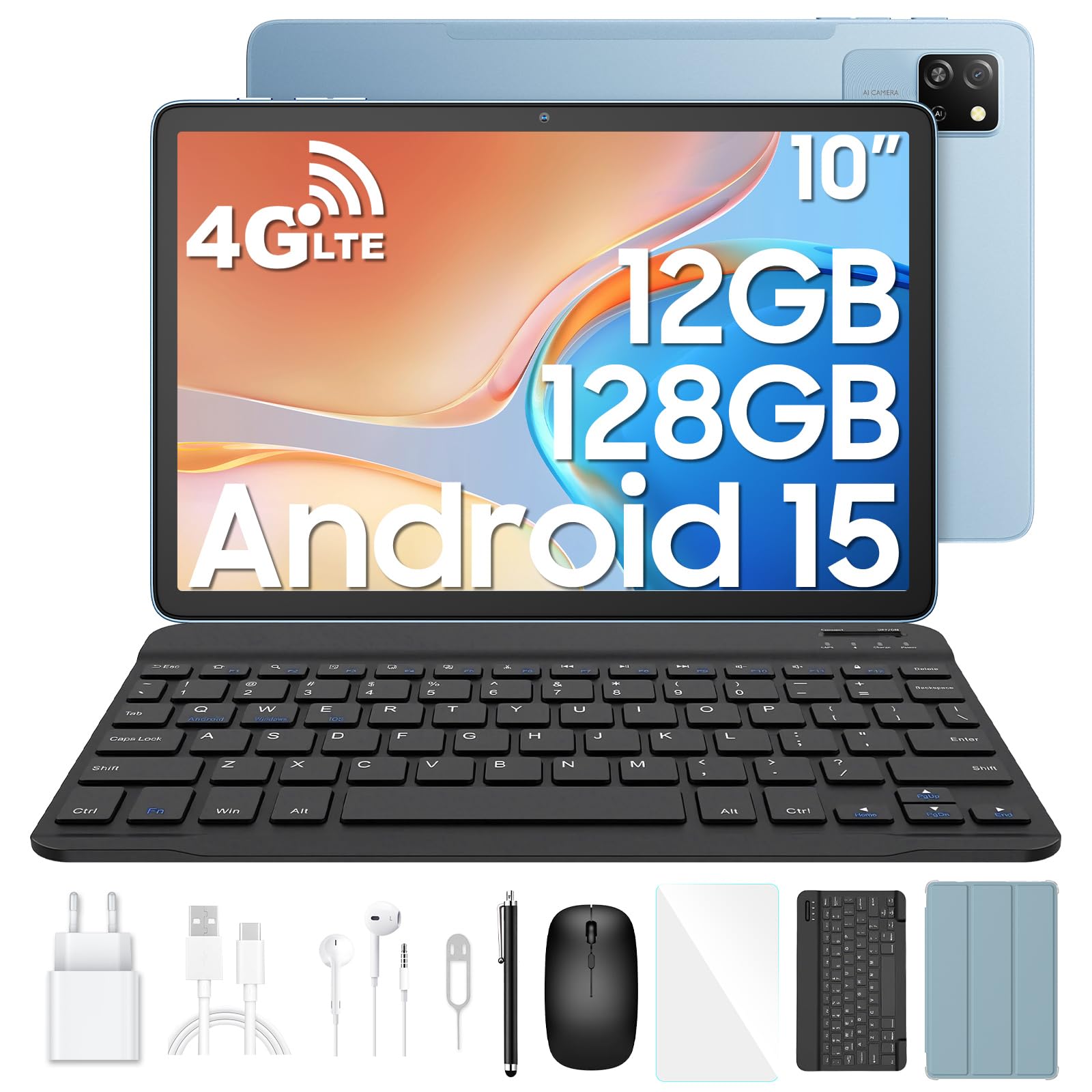 Blackview Tab 60 WiFi Tablet Android 14, 12GB+128GB Produktbild-Vorschau 4