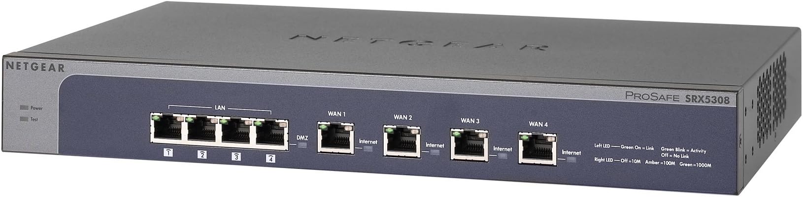 NETGEAR ProSafe Quad WAN Gigabit SSLVPN Firewall