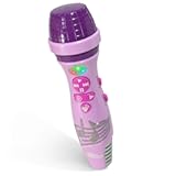 Kids Karaoke Microphone&comma; Voice Changer Toys with 15 Pre-Installed Nursery Rhymes for Toddlers & Kid Age 3-5&comma; Bluetooth Microphones for Singing&comma; Microphone for Ages 3 4 5 6&plus; Years Old