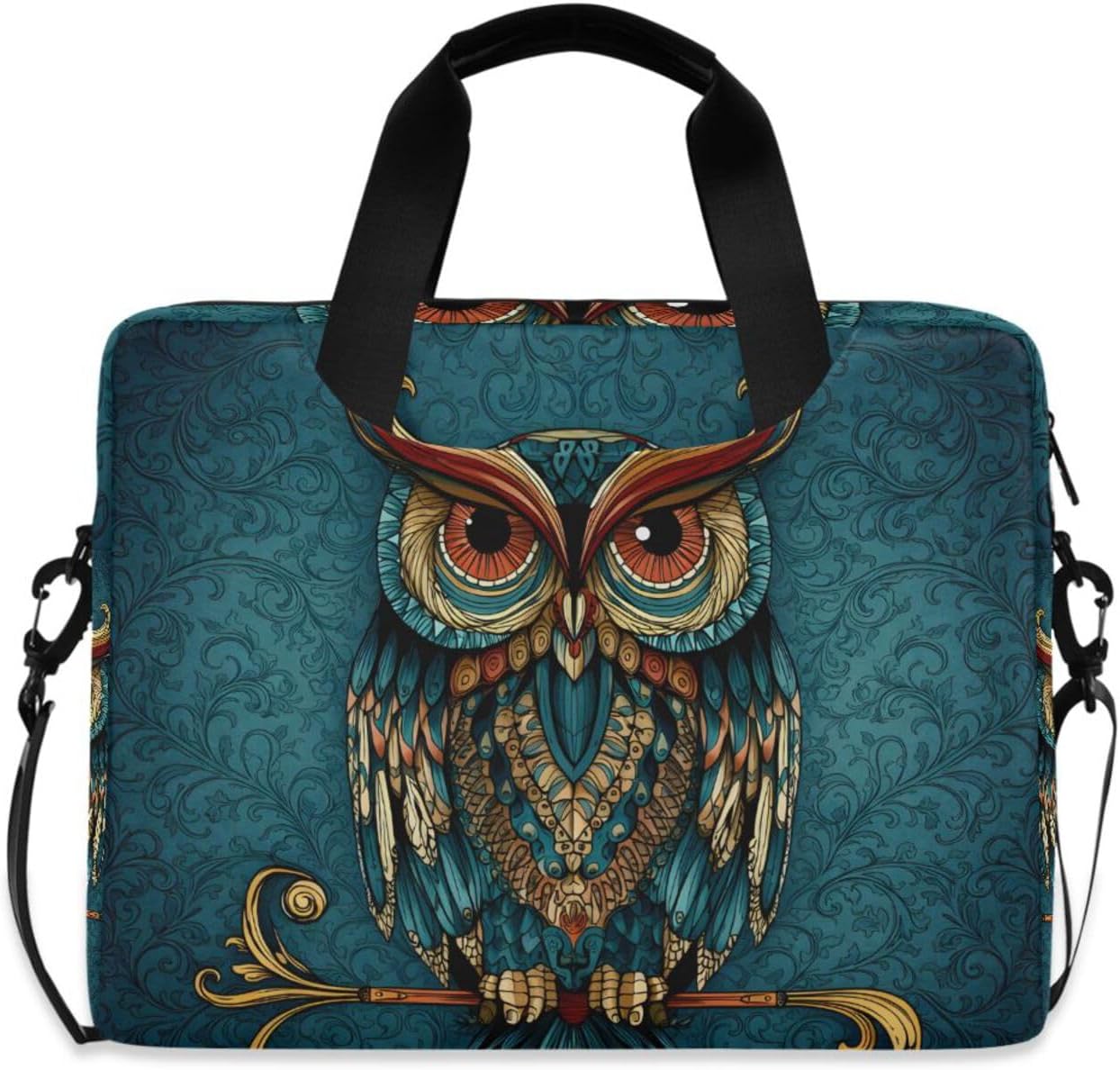 ALAZA Laptop Case Bag Sleeve Portable Crossbody Messenger Briefcase w/Strap Handle, 15-17 inch