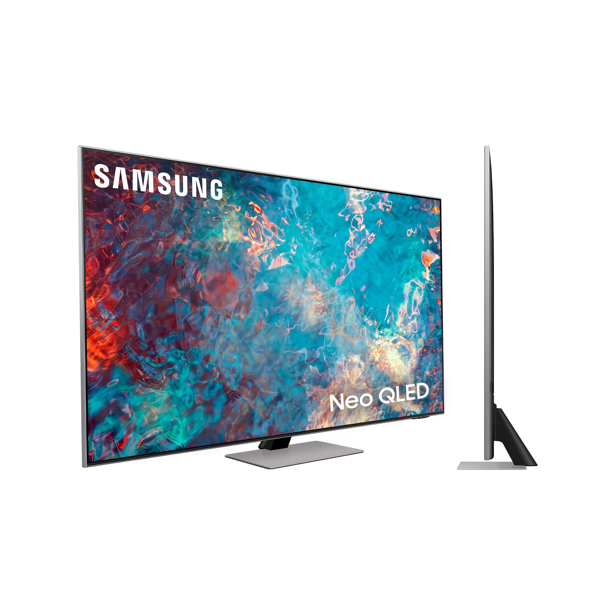 Samsung Neo QLED 4K 2021 55QN85A - Smart TV de 55" con Resolución 4K UHD, Quantum Matrix Technology, Procesador Neo QLED 4K con Inteligencia Artificial, Quantum HDR 1500, OTS