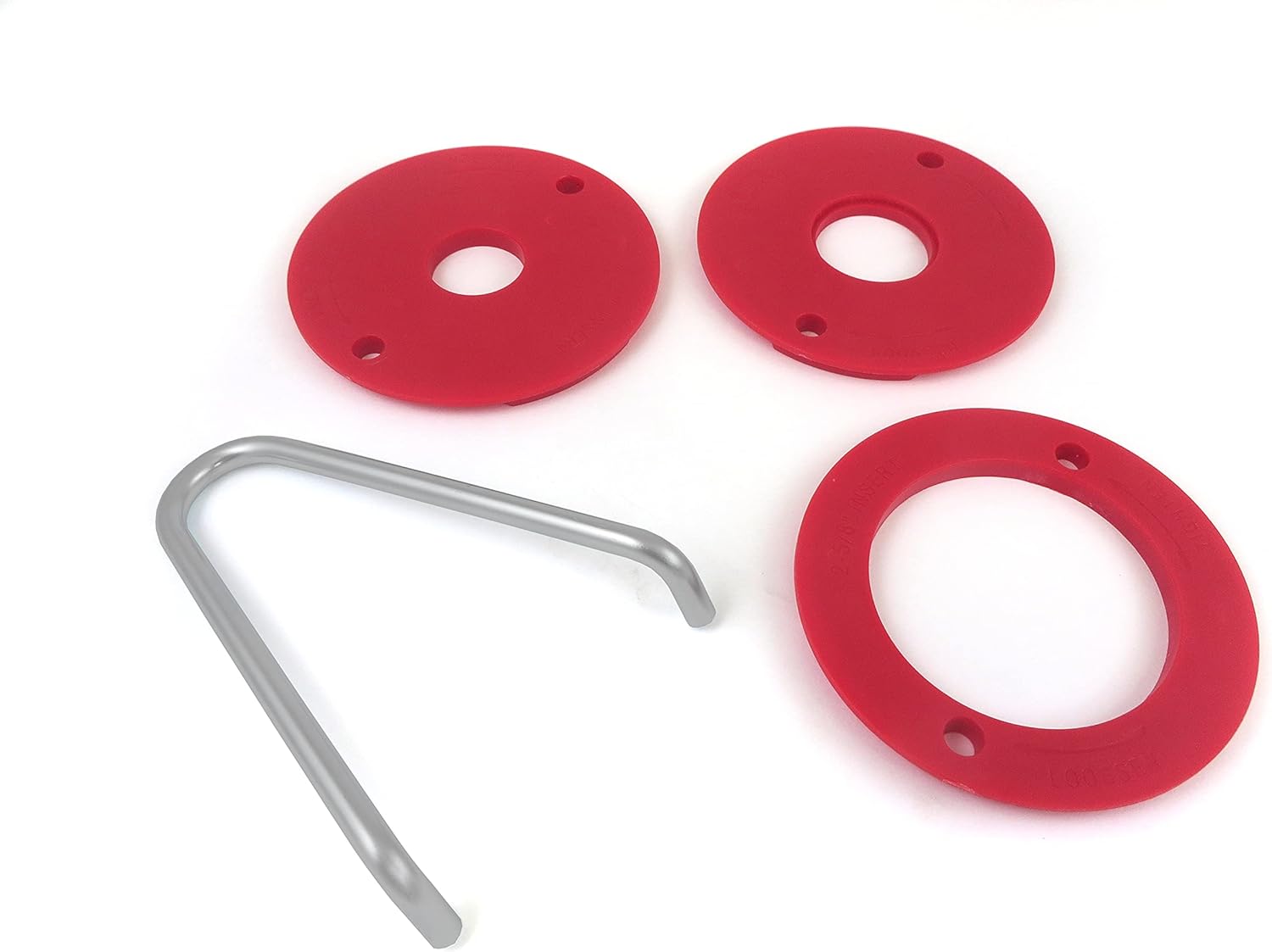 Taytools 388206 Router Table Insert Plate for Router Tables Anodized Aluminum 9" x 12" x 1/4" Thick