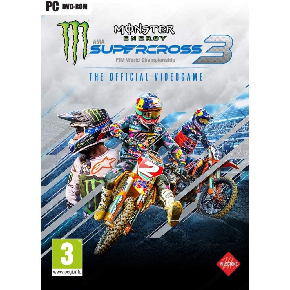 Amazon.com: Monster Energy Supercross 3 PC DVD : Video Games