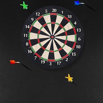 Dart Wall Protector - Removable Black Mat, Dart Board Cover | Professional Wall Protective Mat, Dart Board Accessories, for Adults, Home Game Room, Garage Play Zone, Classroom Dart Corner