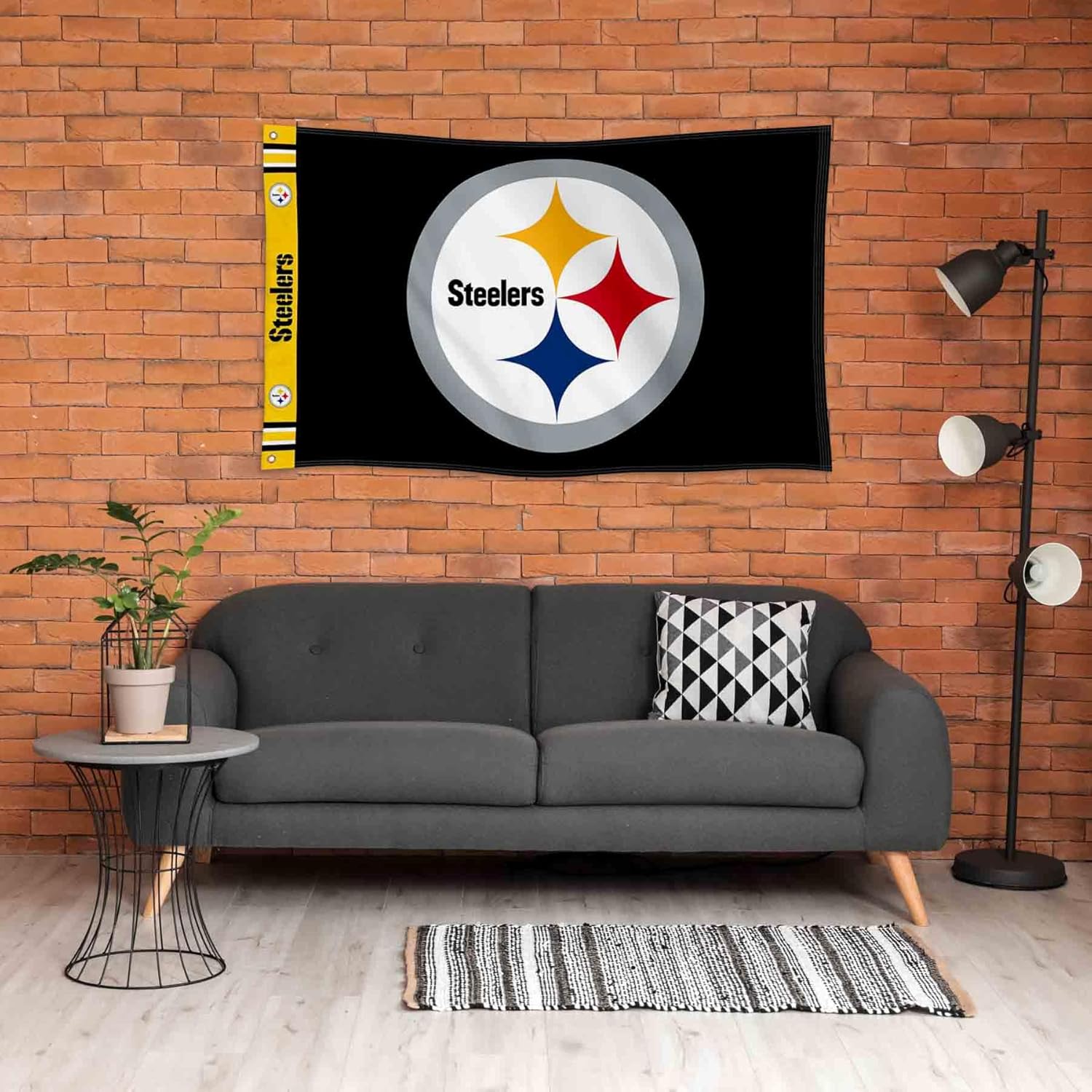 Pittsburgh Steelers Printed Header 3x5 Foot Banner Flag - Image 4