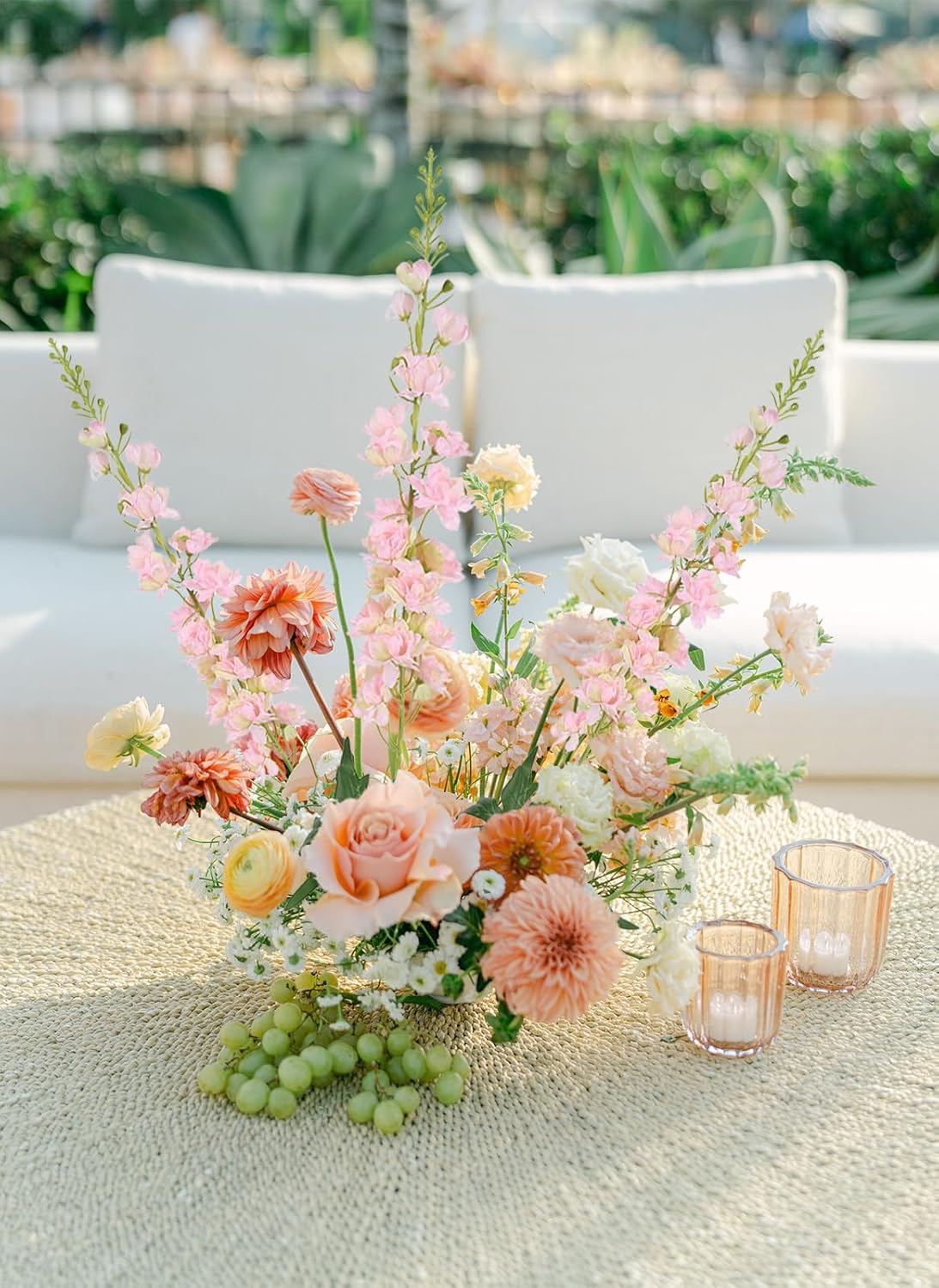 Pink Delphinium Artificial Flowers 6PCS 40.55" Long Stem Silk Larkspur Realistic Snapdragon Flowers for Tall Vase for Home Centerpiece Table Wedding Decor(Pink)