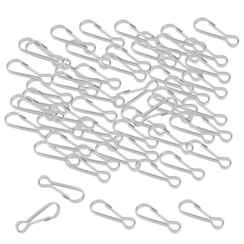 Sharplace 100 Mousqueton en Acier Hamac Crochet Pince