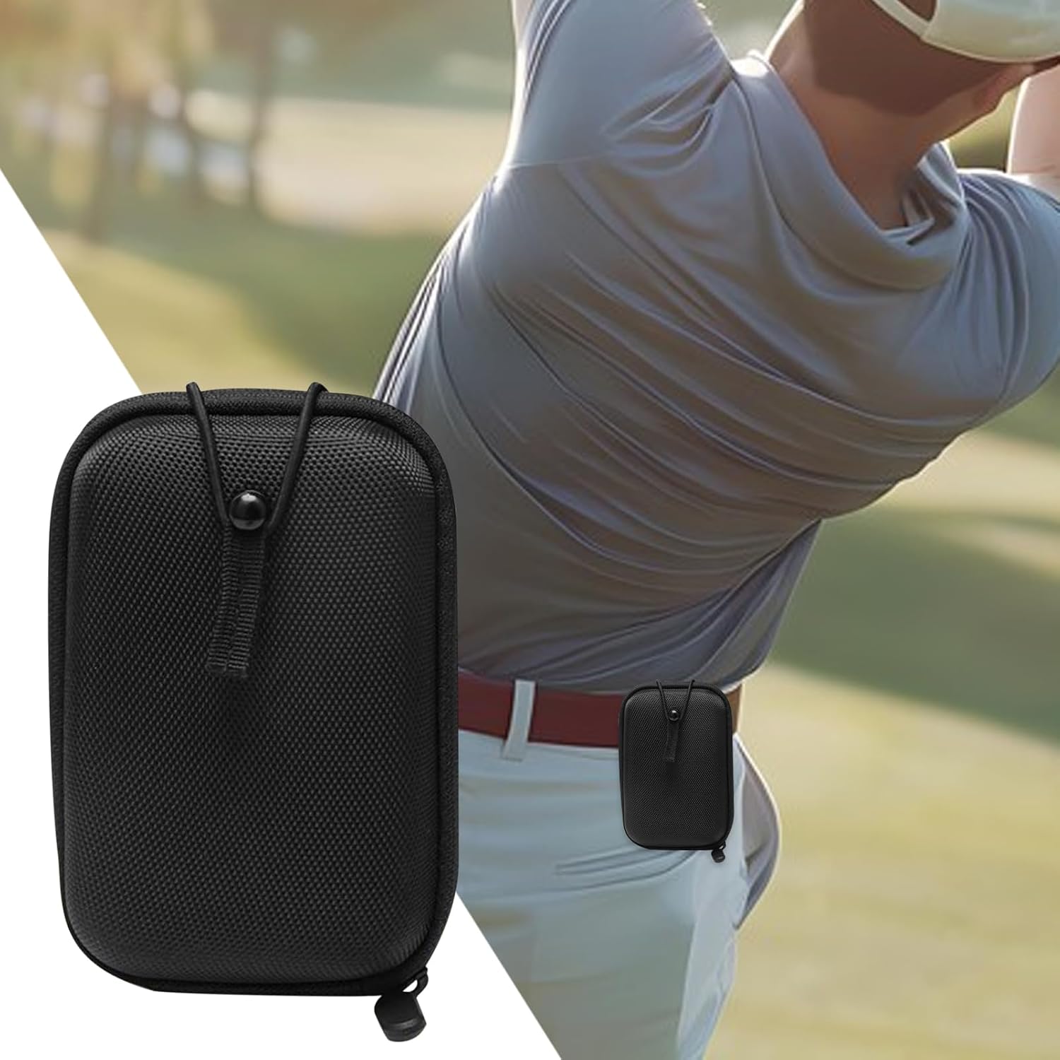 Golf Range Finder Case,Portable Shockproof Water-Resistant - Golf Rangefinder Holder Shell Case | for Outdoor Sports Travel Hunting Practice Competition Telescope