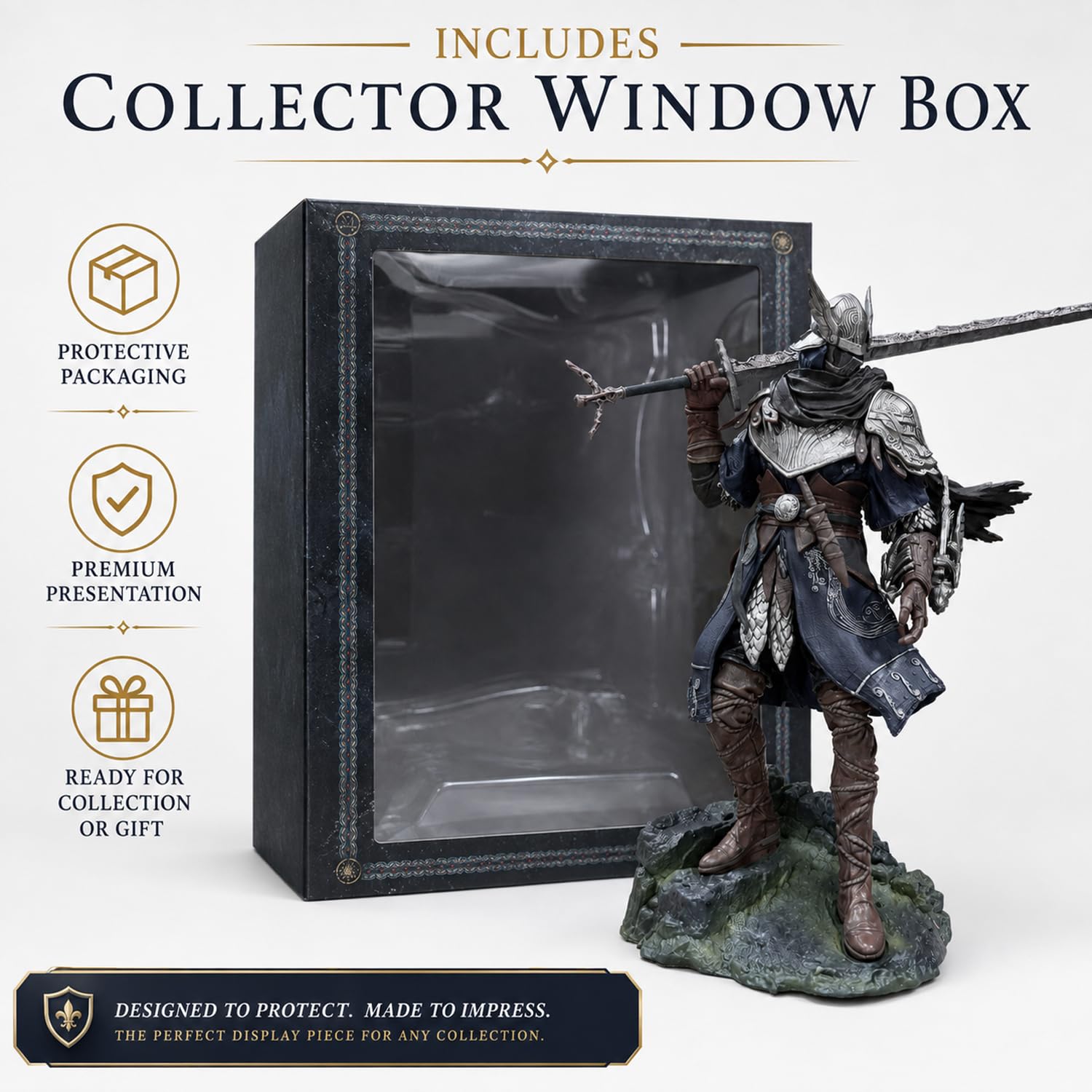 Eldens Ring Nightreign Tracker Figurine Articulée de 24 cm