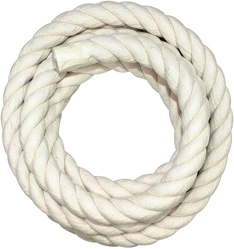 Miniatura 2 de Cuerda tranzada de 100 % algodón SGT KNOTS en rollos de 316 pulgadas, 732 pulgadas, 14 pulgadas, 516 pulgadas, 38 pulgadas, 12 pulgadas, 58