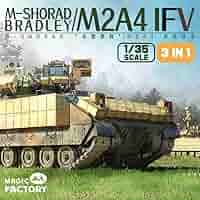 1/35 M2A3 ブラッドレー歩兵戦闘車　フルインテリア　プラモデル　完成品 Amazon | モンモデル 1/35 M2A3 ブラッドレー BUSKIII フル