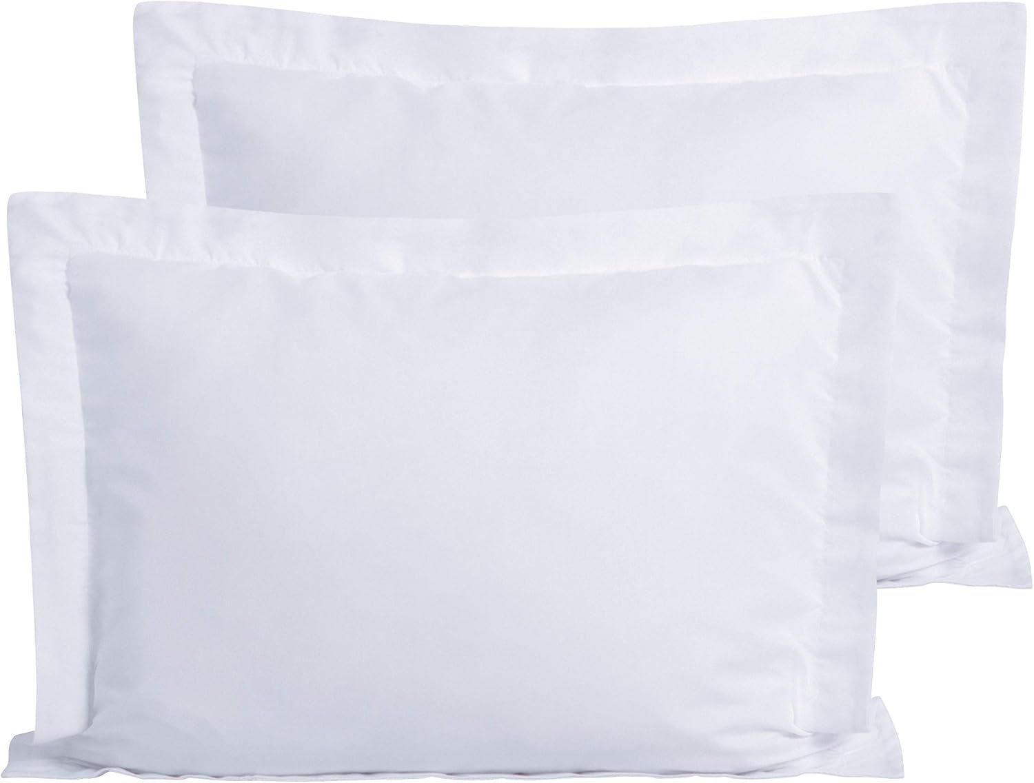 Pillow Shams! 650-Thread-Count 2-Pieces Egyptian Cotton Luxury Pillow Shams Emperor Size 20" x 42"(Inches) Sage Green Solid