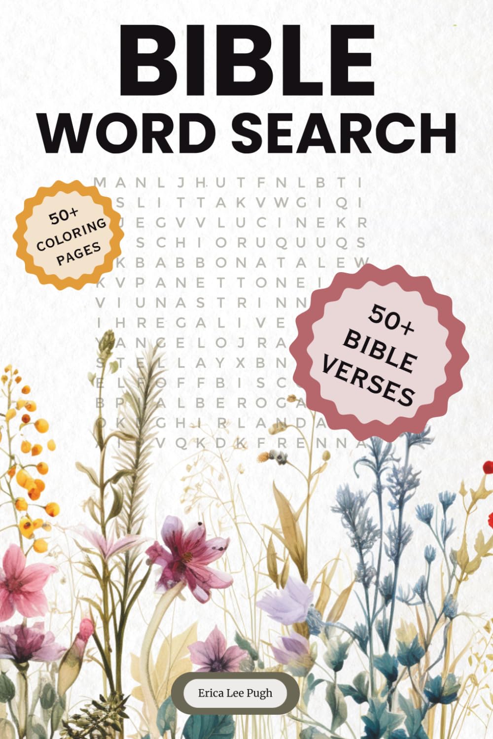 Bible Word Search for Women: Anxiety Relief, 50+ Bible Verses & Coloring Pages: A devotional coloring and word search book for quiet moments with God ... Bible Verses | 50+ Word Searches | 6x9 inches
