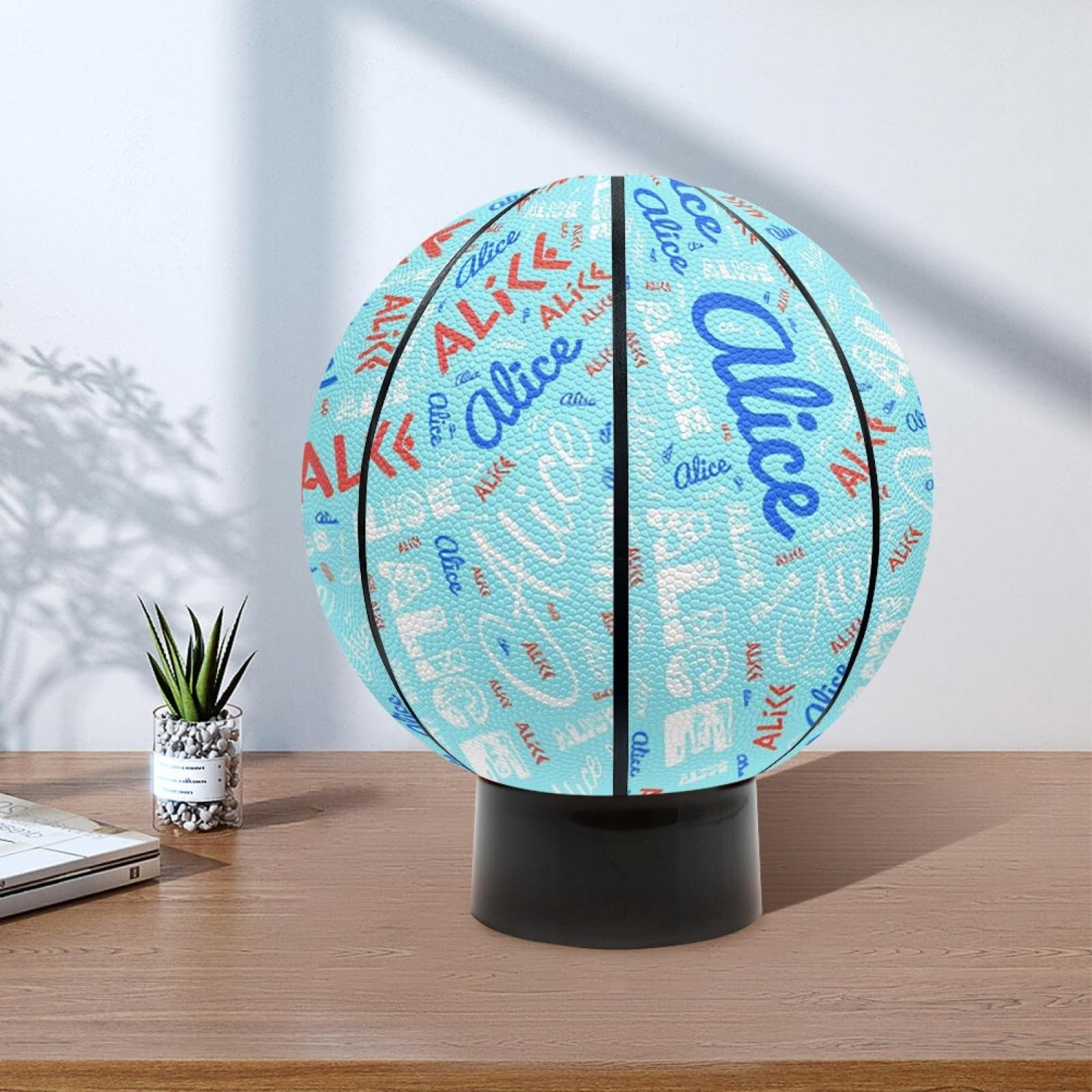 Ballons de Basket Personnalisés avec des Noms, Taille 7/ Taille 5, Cadeaux d'anniversaire Personnalisés, Cadeaux D'équipe, Cadeaux de Noël, Cadeaux pour Les Amateurs de Basket-Ball