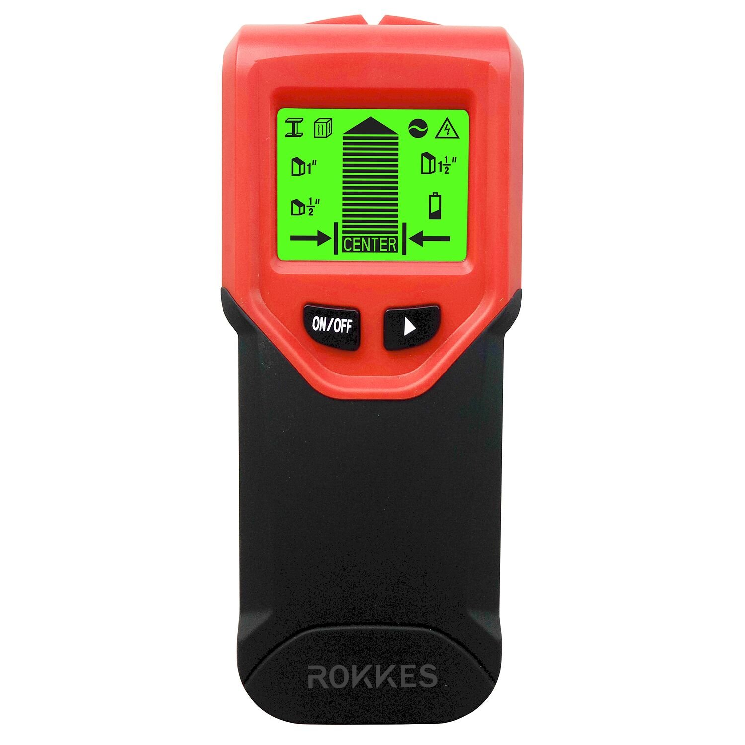 Stud Finder Magnetic Wall Sensor - Stud Sensor Multi Scanner Metal Detector Stud Finder with Sound Warning and LCD Screen. 3 in 1 Multi-function Wall Scanner for Metal, Wall, AC Wire. Battery Included