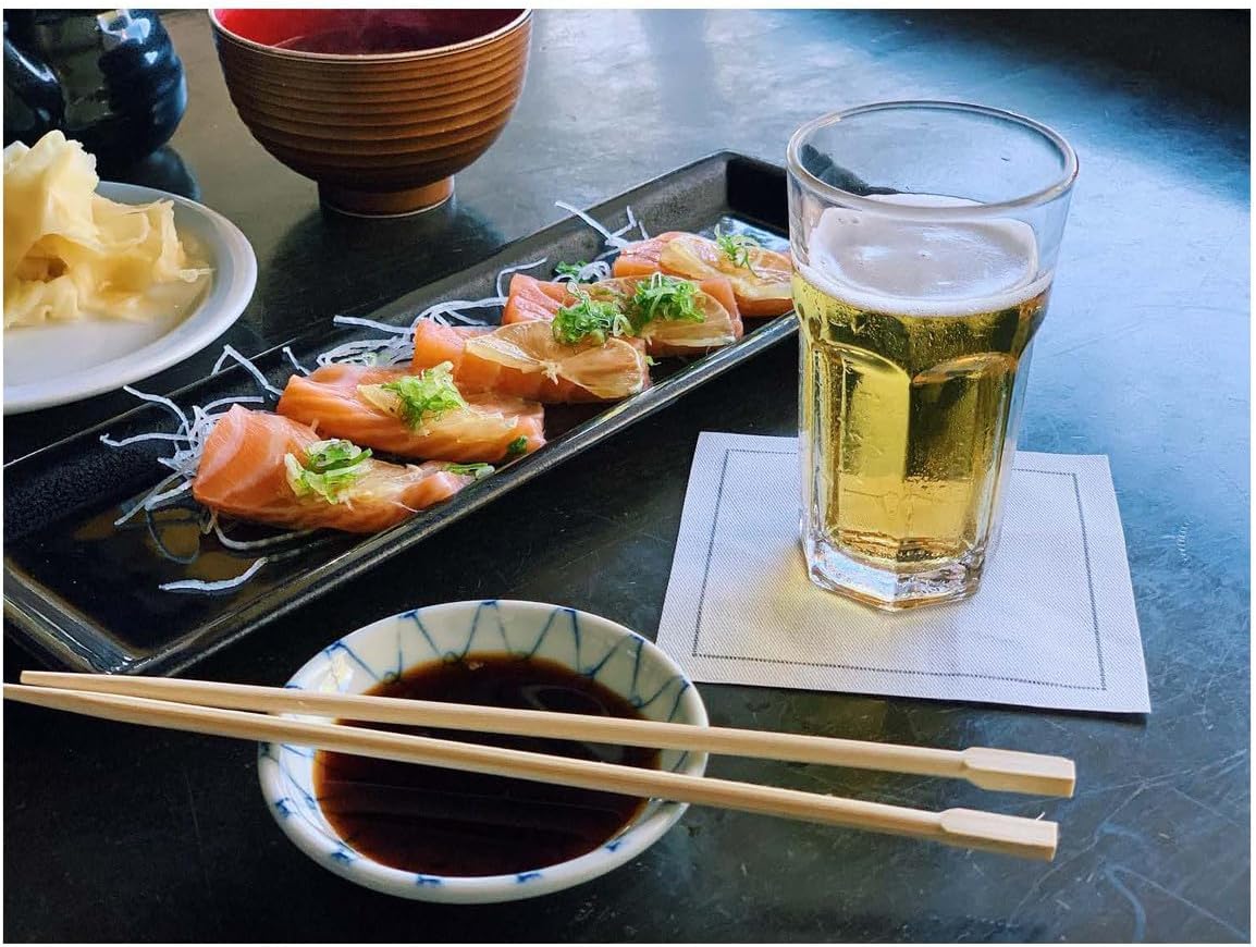 White Cotton Cocktail Napkins - 100% Cotton - 50 x pack - 4.5” x 4.5” - Hotel Quality, Soft & Absorbent, Ideal for Home, Party & Special Events, Bridal Showers, Wedding, Anniversary & Birthdays.